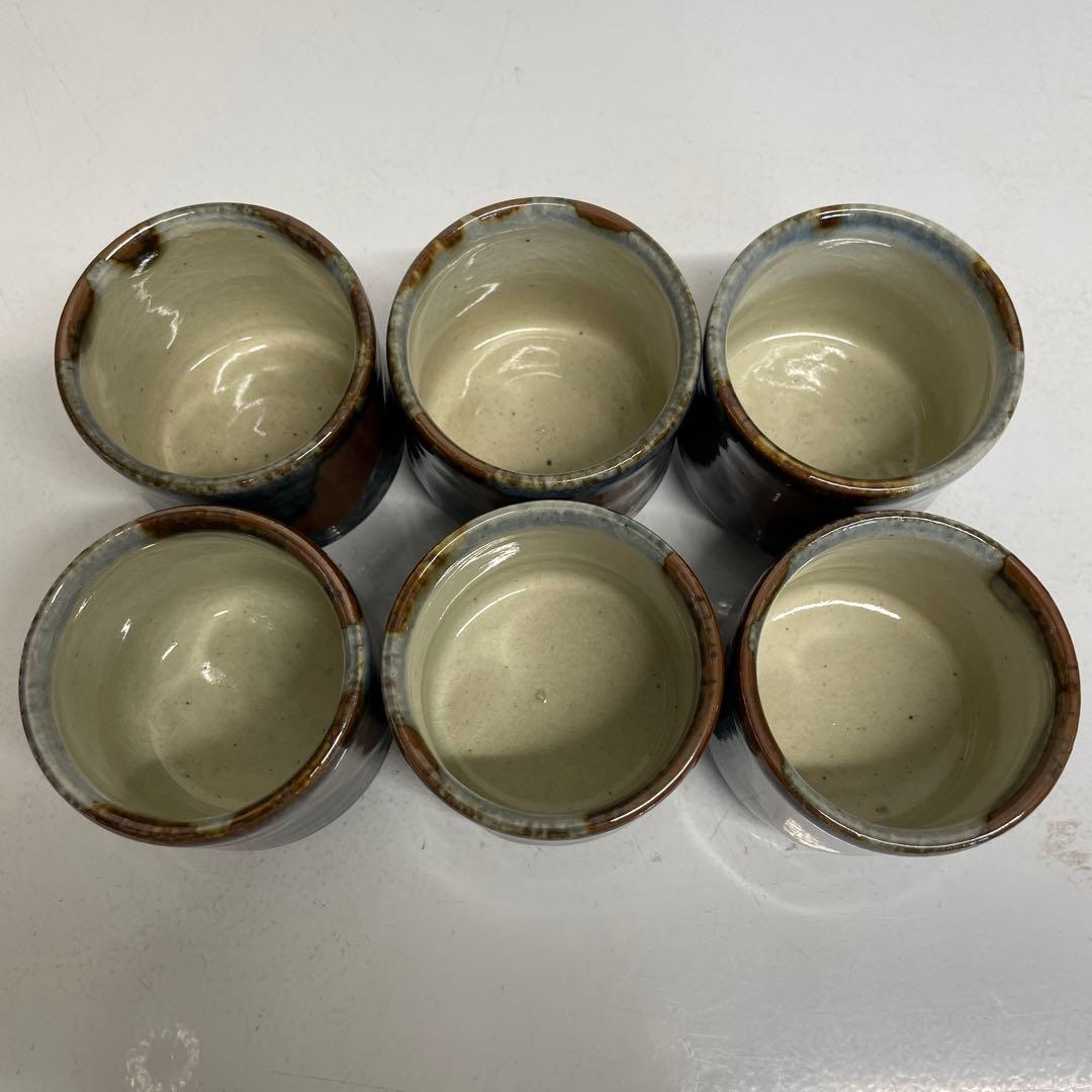 河井武一 湯呑み 6個セット