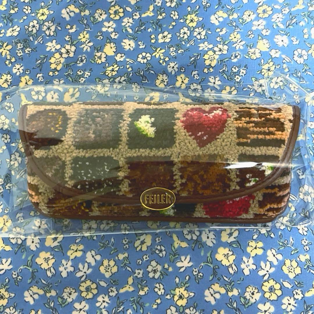 コフレドゥショコラ FEILER フェイラー メガネケース ベージュ - メルカリ
