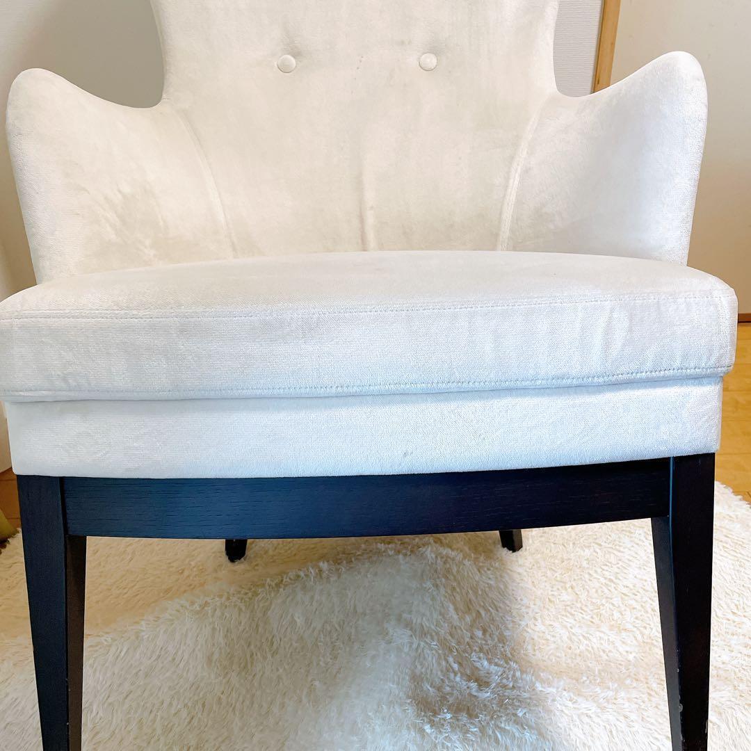 AD CORE ウィングバックチェア NC-043W ホワイト - メルカリ