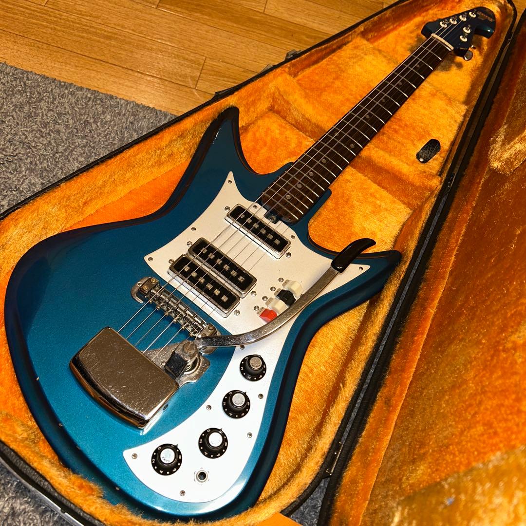 Teisco 60's Model K-3L -Blue- ビザールギター
