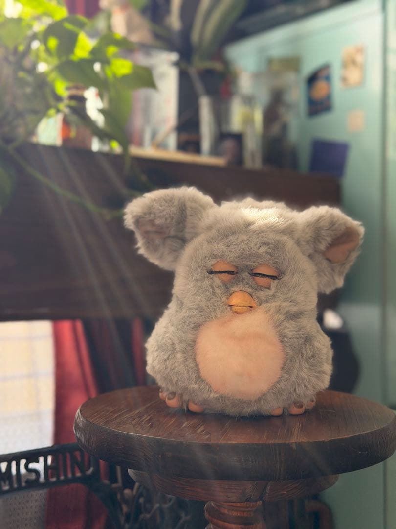 稼働品】ファービー2 クラウディピーチ ブルー目 ドイツ語 2005 - メルカリ