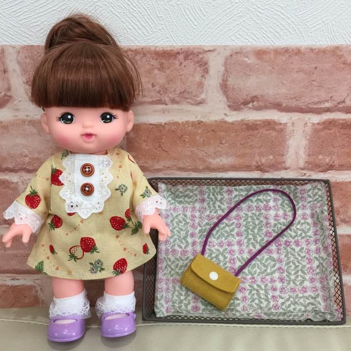 メルちゃん  ワンピース♡ショルダー うさちゃんデニムワンピ｜商品情報｜メルちゃん