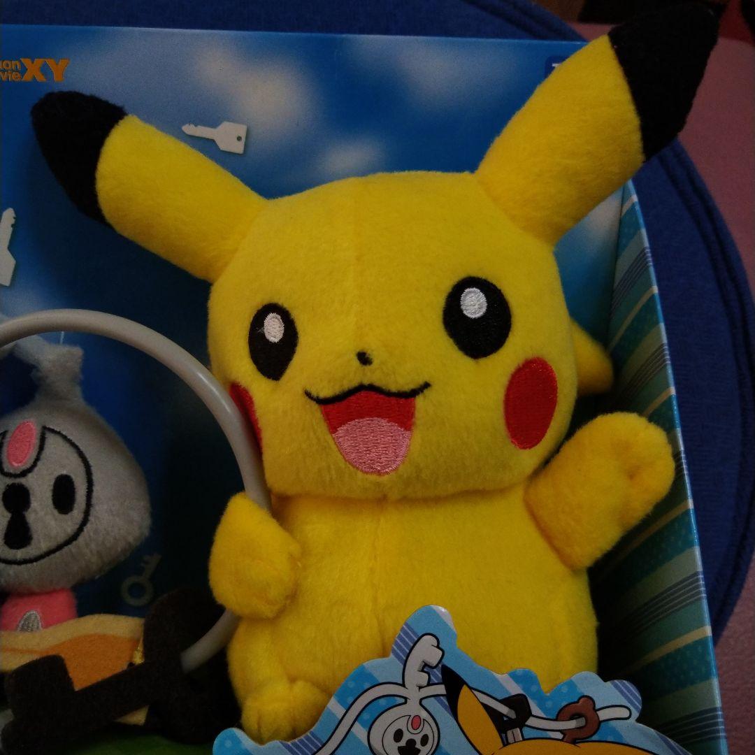 ポケモンXY☆♥ピカチュウ&クレッフィ♥☆ムービーぬいぐるみ☆タカラ