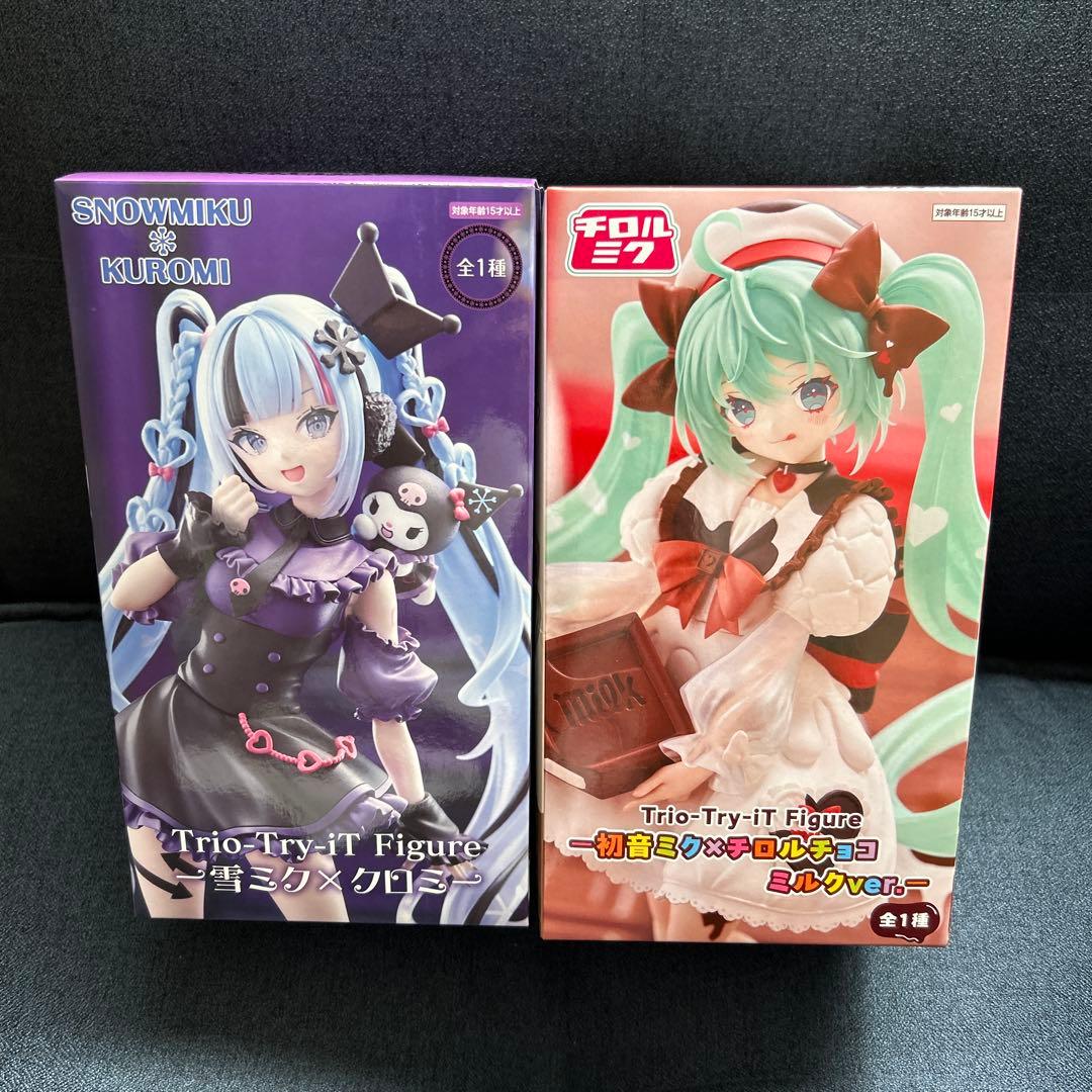 初音ミク Trio-Try-iT クロミ チロルチョコ フィギュア - メルカリ
