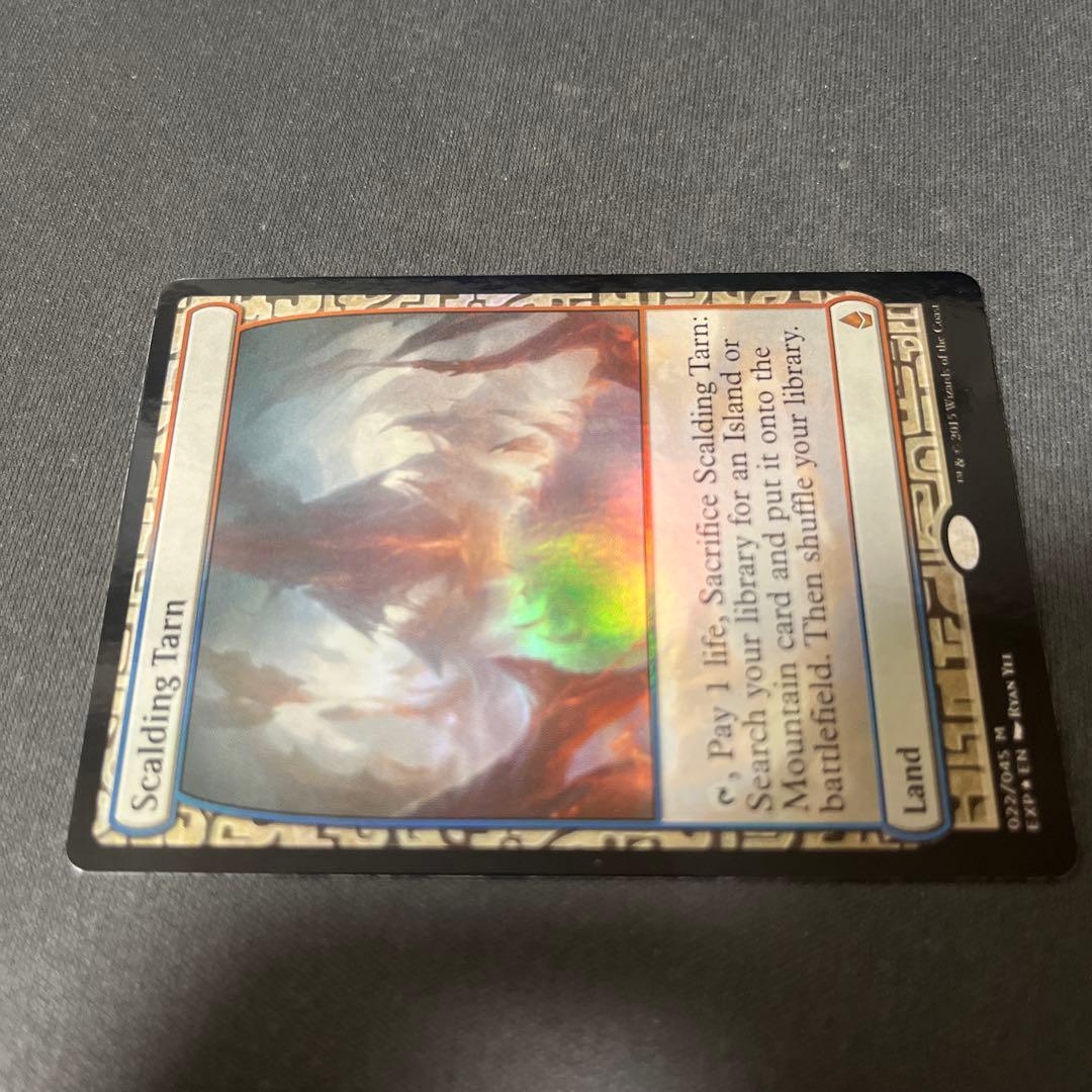 ③MTG foil 《沸騰する小湖/Scalding Tarn》[EXP]