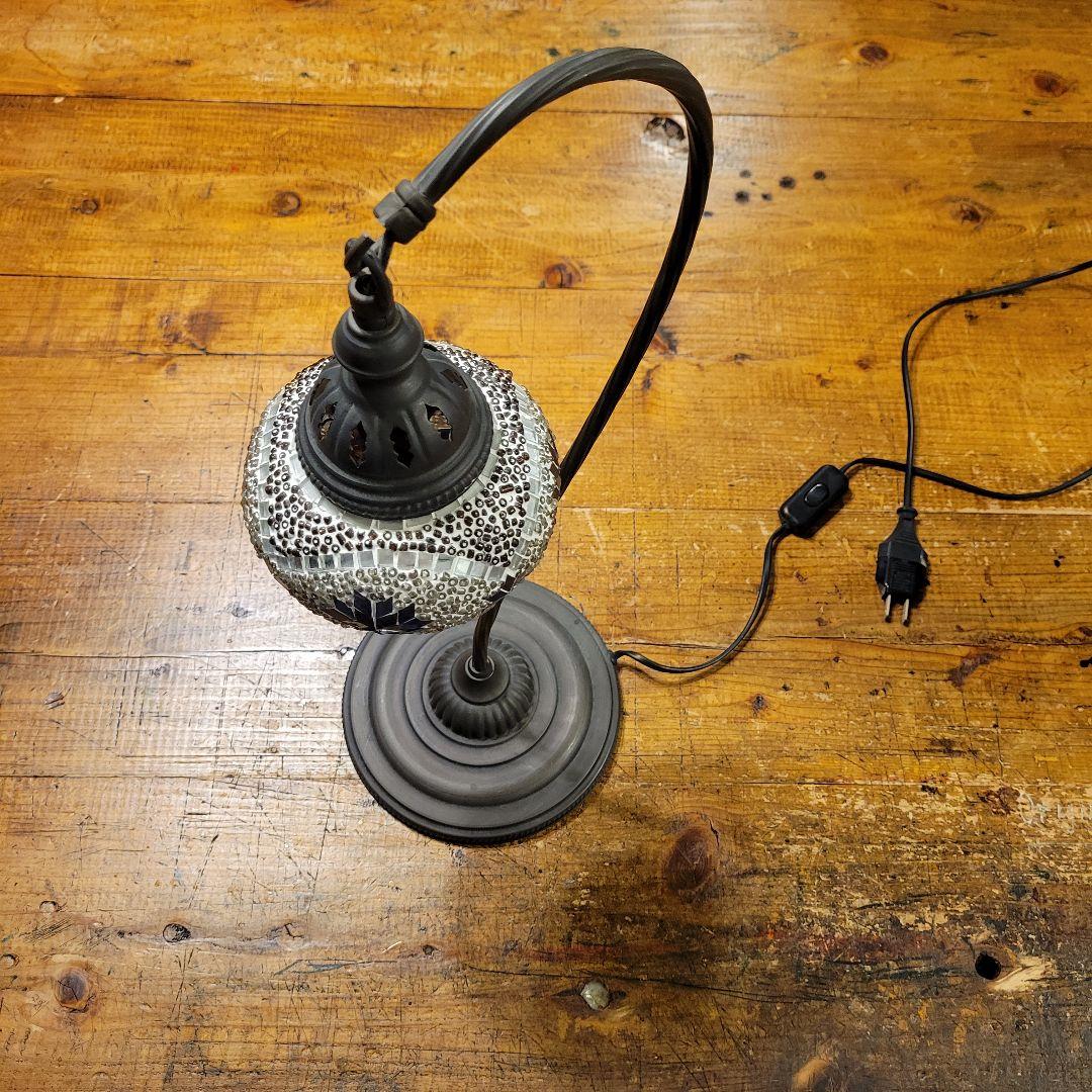 トルコで購入】トルコランプ スタンド 照明 ライト コンセントタイプ