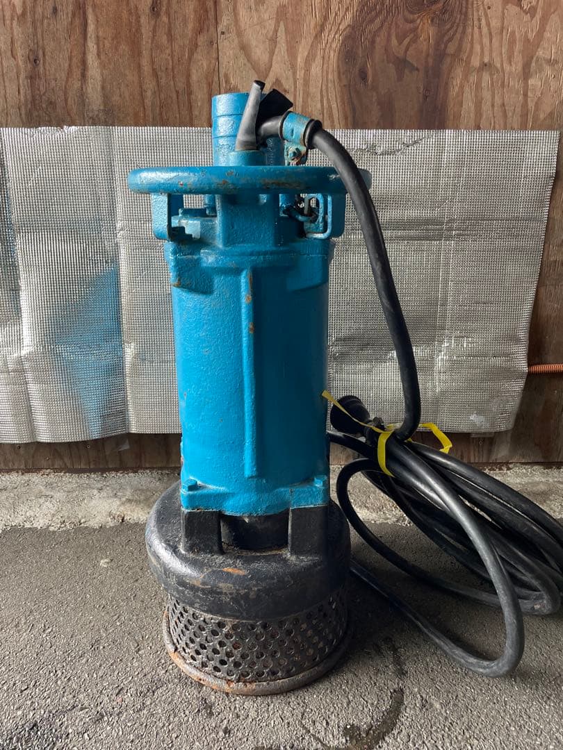 一般工事排水用水中ポンプ(非自動形) 口径100mm 7.5kW KTZ47.5