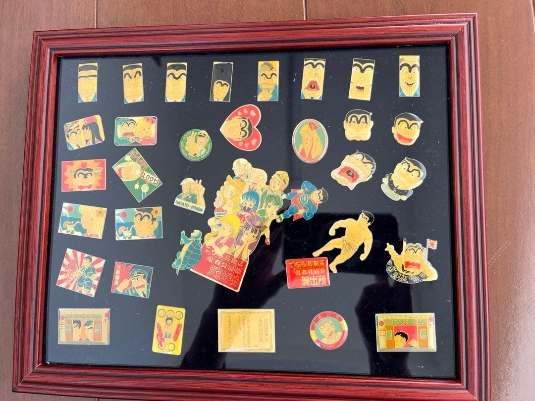 《希少》こち亀　額入りピンズ