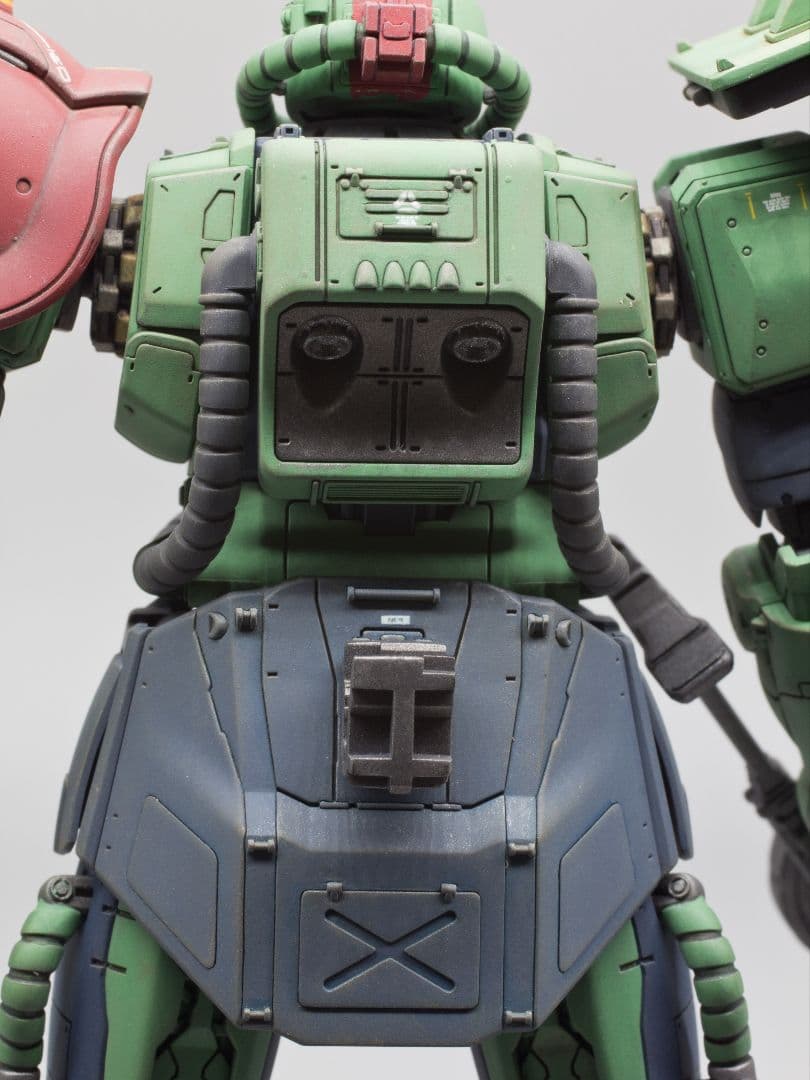 復讐のレクイエム」HG 1/144 ザクII F型チャブス機 全塗装 完成品