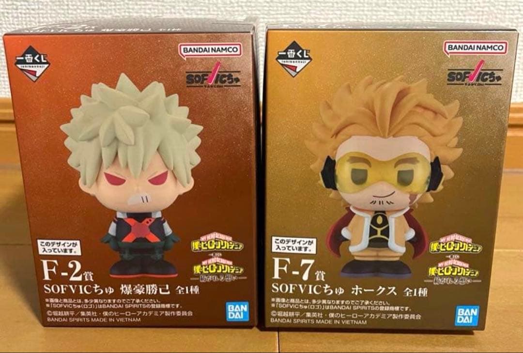ヒロアカ 一番くじ F賞 SOFVICちゅ 爆豪勝己 ホークス - メルカリ