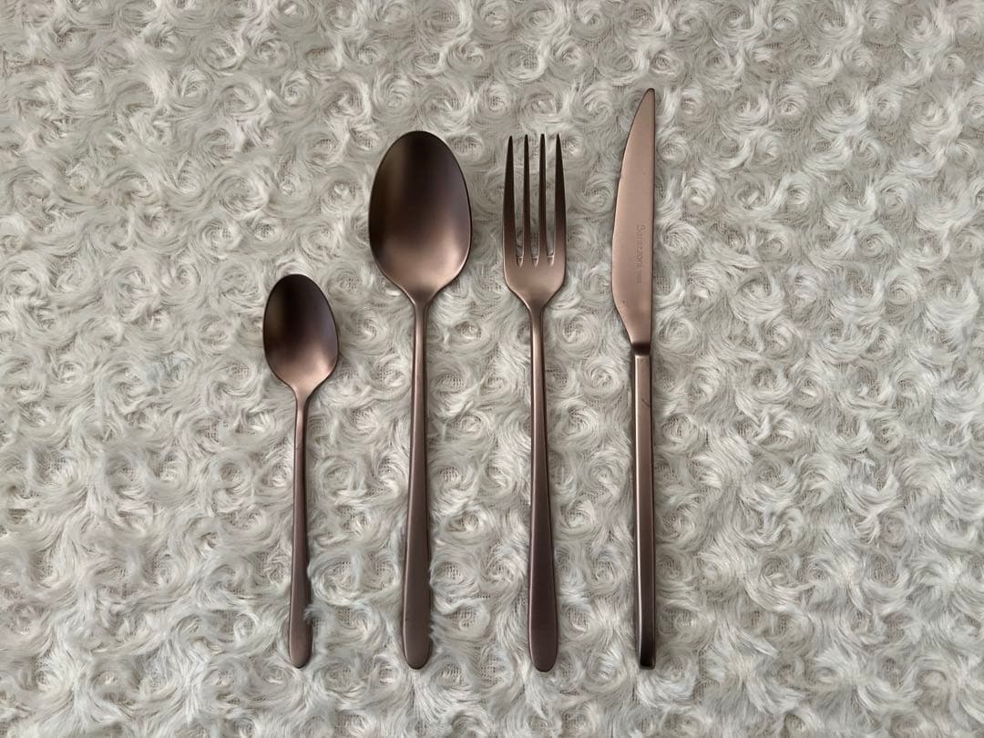 バラゾーニ カトラリーセット ブロンズ ディナーセット〈21本セット