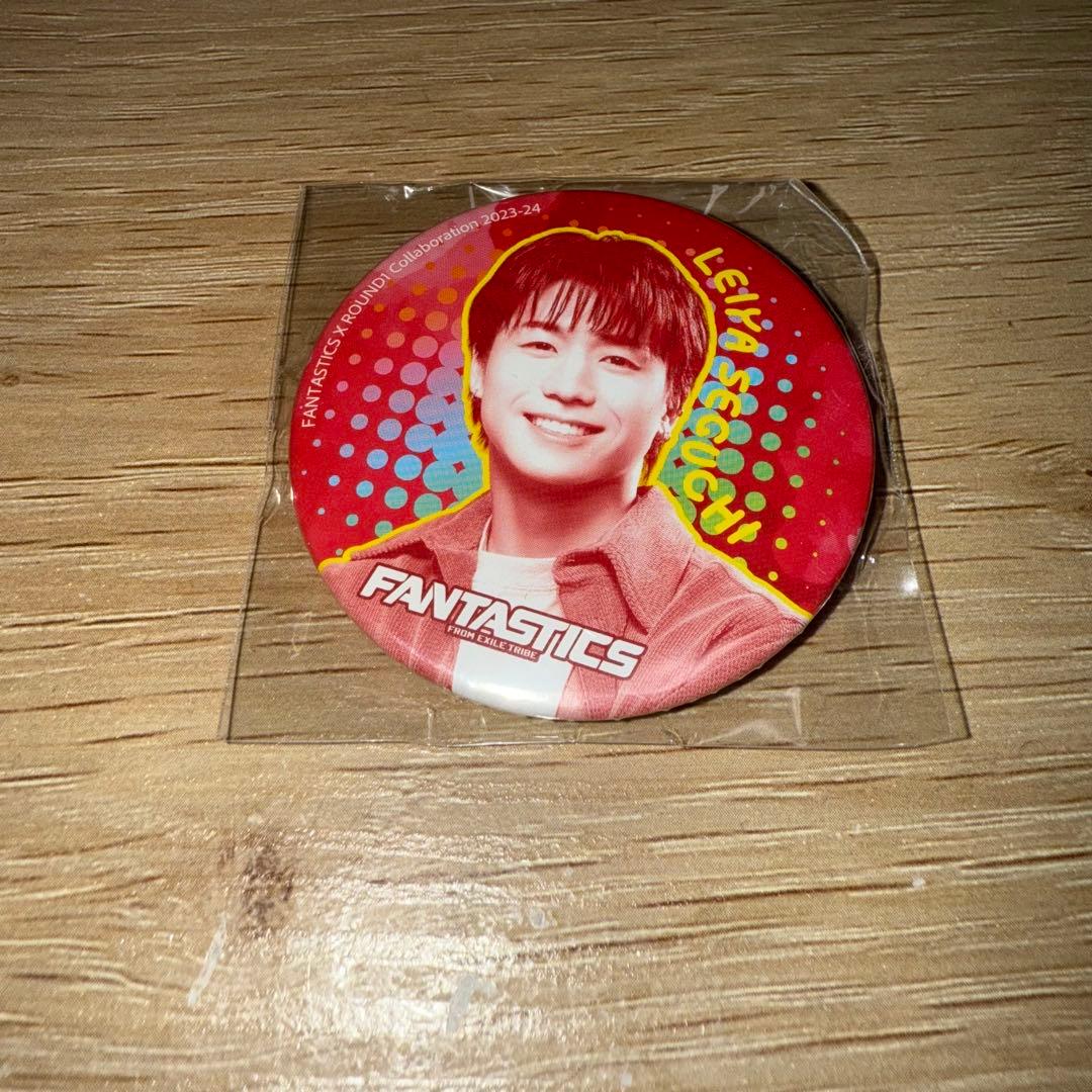 ラウンドワン FANTASTICS 瀬口黎弥 缶バッジ - メルカリ