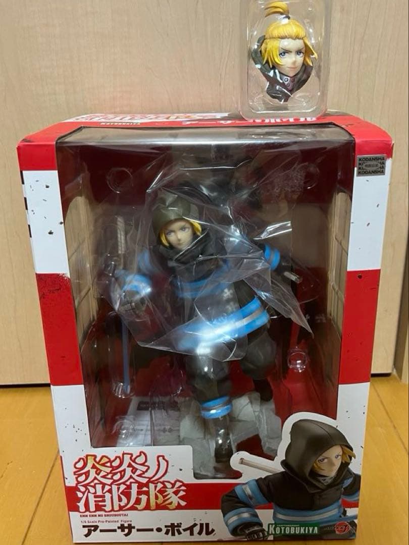 炎炎ノ消防隊 アーサー・ボイル 1/8 完成品フィギュア[コトブキヤ] コトブキヤ 炎炎ノ消防隊 ARTFX J 1/8 アーサー・ボイル｜ホビーの総合