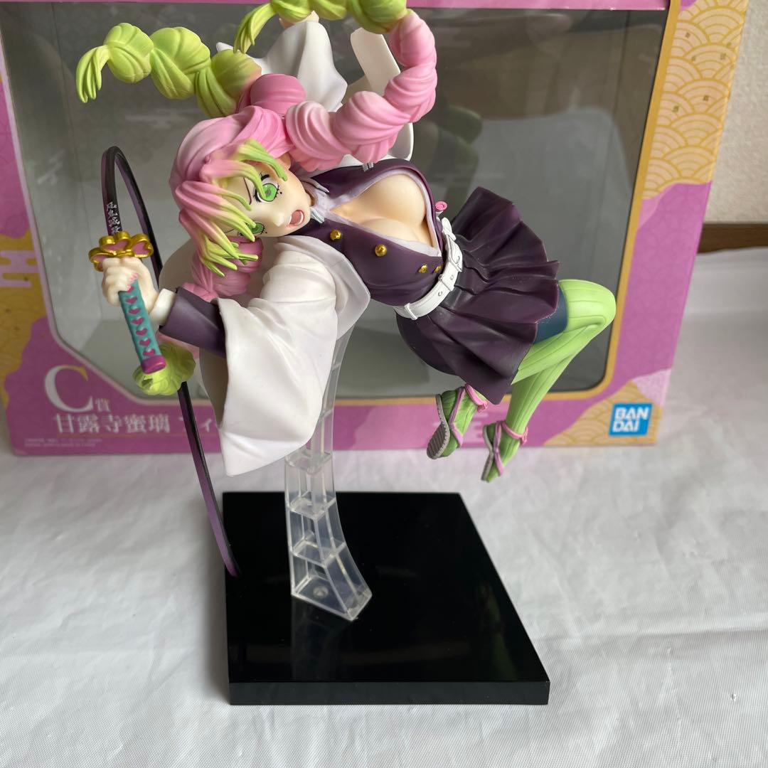 鬼滅の刃 一番くじ C賞 甘露寺蜜璃 フィギュア 暴かれた刀鍛冶の里