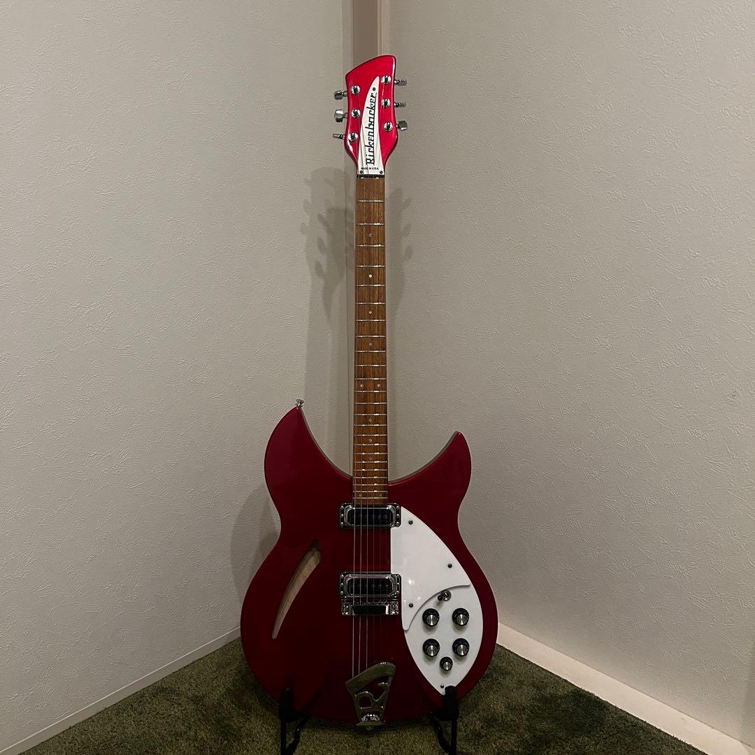限定品レアカラー】Rickenbacker 330 Ruby Red - メルカリ