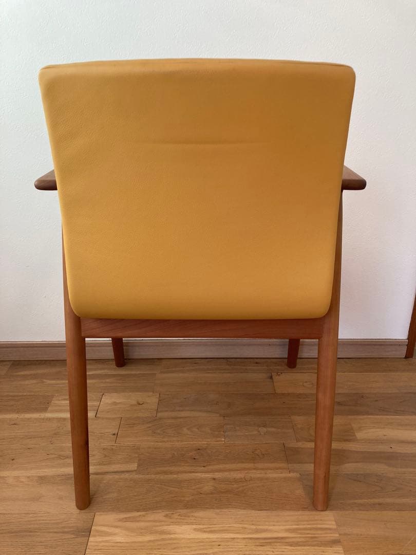 宮崎椅子 GINA ウォールナット レザー張り ③/3 - メルカリ