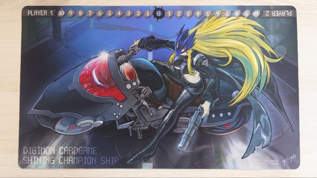 デジモンカードゲーム プレイマット ベルスターモン 大会懸賞品 - メルカリ