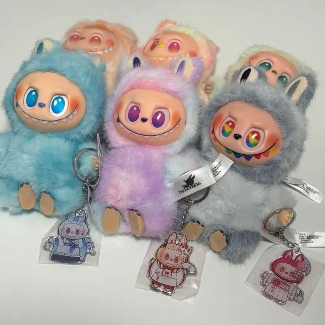 POPMART ラブブ 6個セット&キーホルダー - メルカリ
