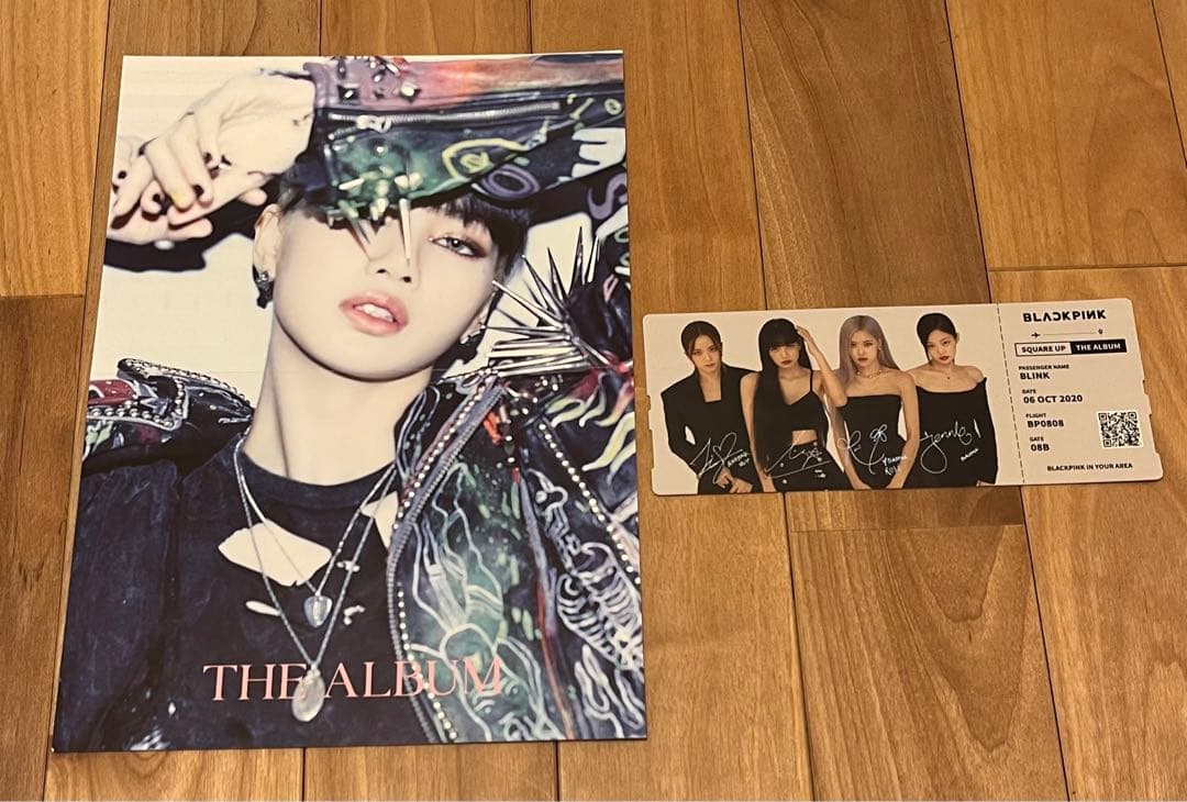 BLACKPINK リサ ジス ジェニ THE ALBUM トレカ ポストカード - メルカリ