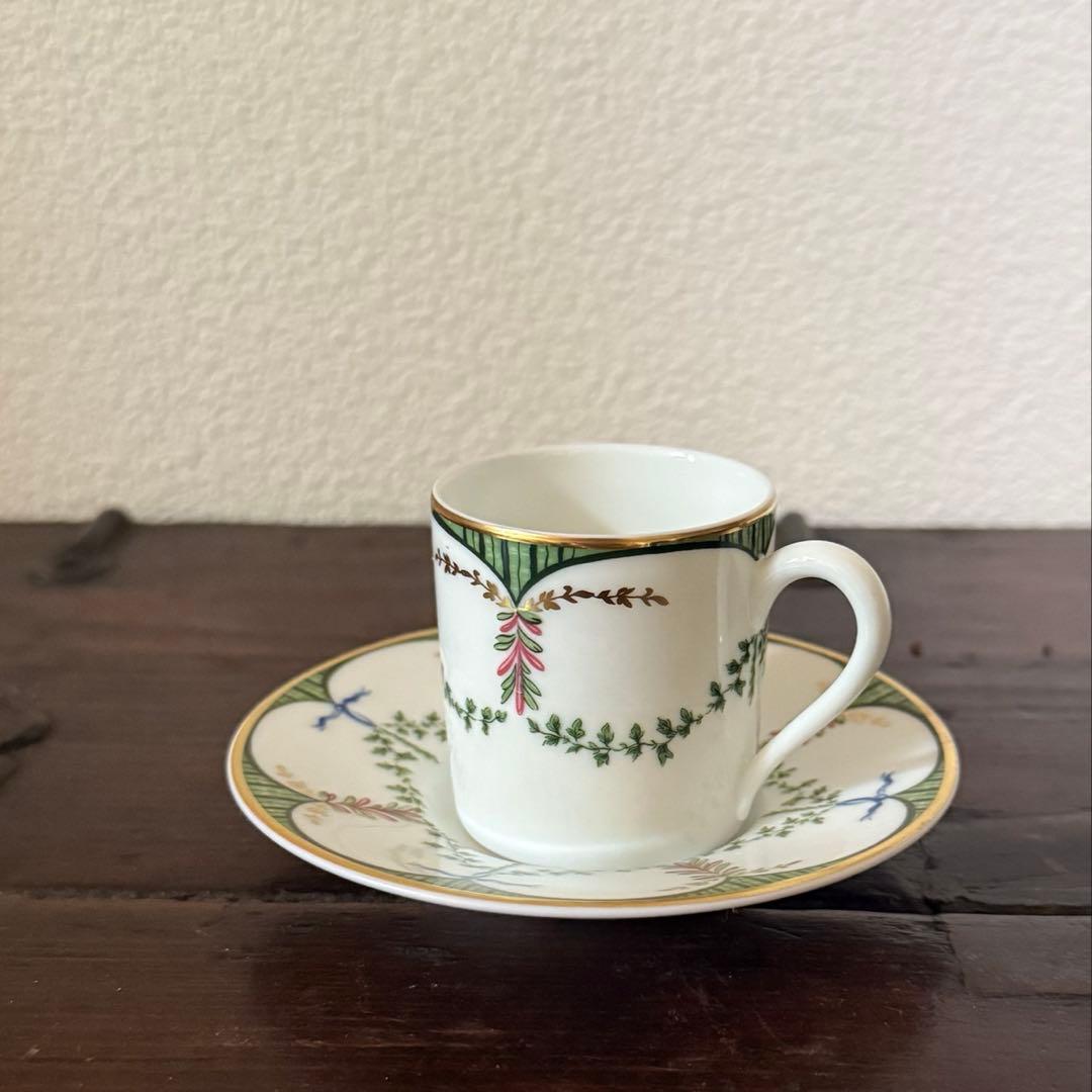 リモージュ＊レイノー》 廃盤Festivitesデミタスカップとソーサー