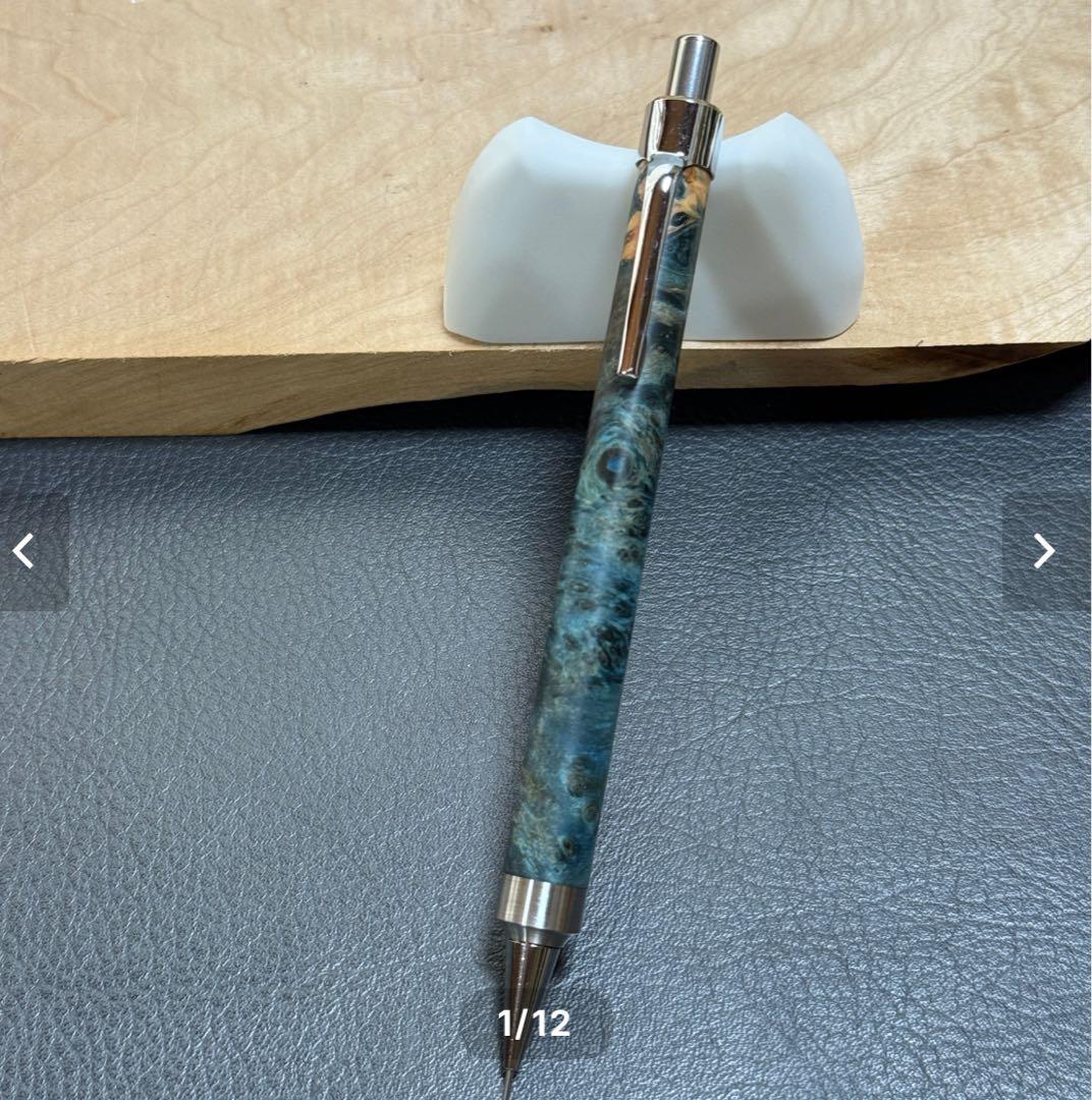 ◉専用ページ　444メープルバールスタビ　木製シャーペン　強低重心R ステンレス 19バーズアイメープルスタビ 木製シャーペン 強低重心ダブルRタイプ