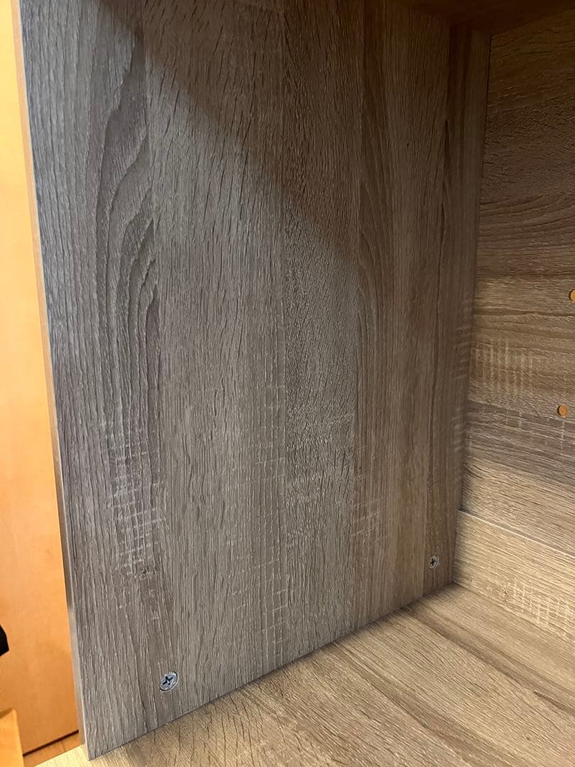 ぴり様】食器棚 バイカラー レンジボード 幅90cm