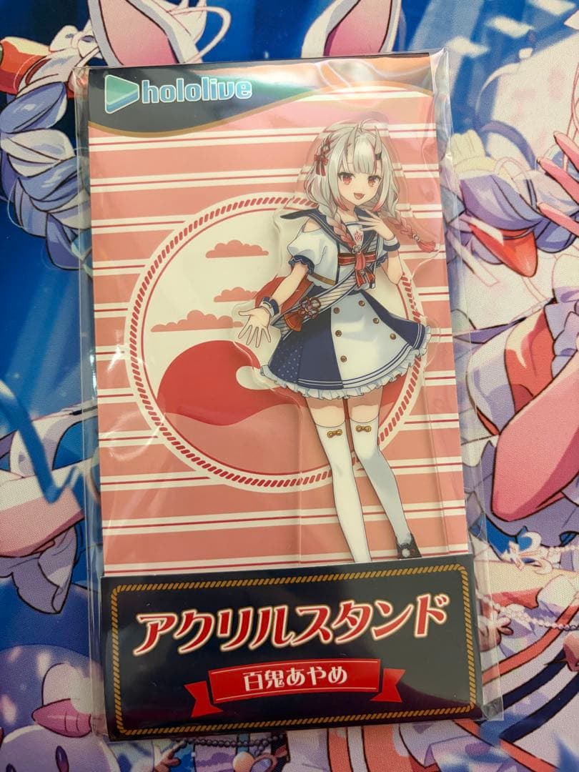 ホロライブ 百鬼あやめ アクリルスタンド ローソン - メルカリ