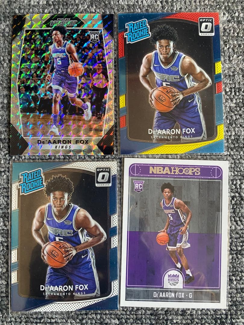 NBAカードDe'Aaron Fox ルーキーカードセット - メルカリ