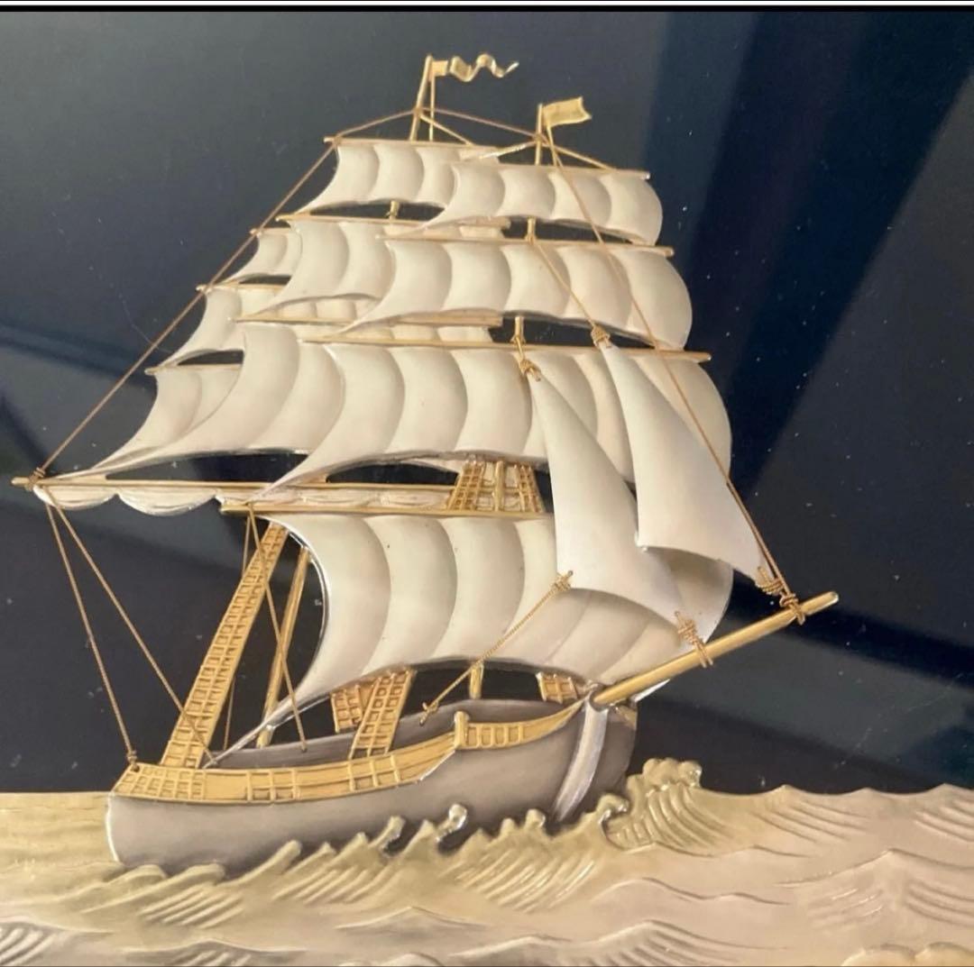 初代 関 武比古 TAKEHIKO SEKI 純銀 額 帆船 7号 作 - メルカリ