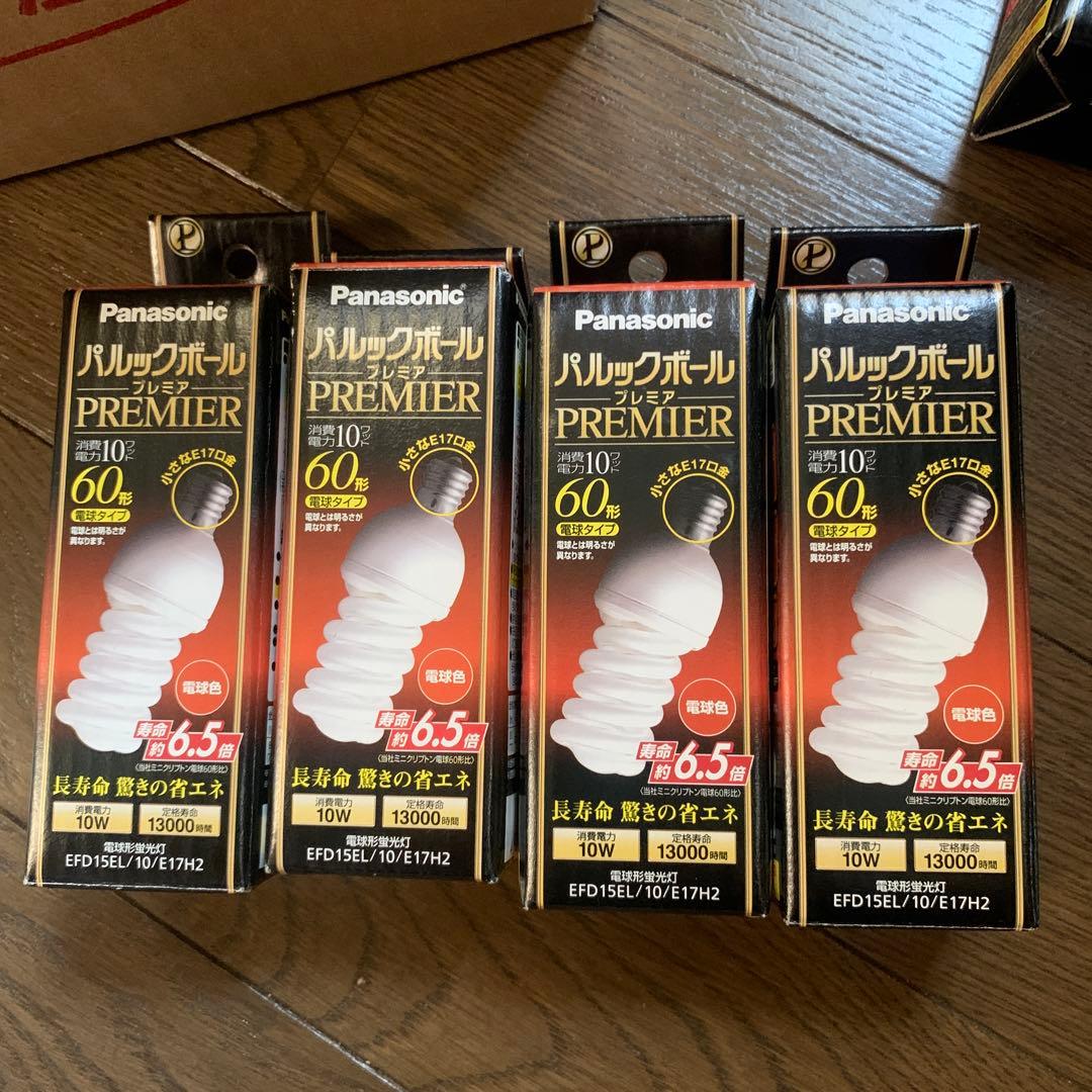 Panasonic パルックボール プレミア ４個セット 60形 E17 電球色 Amazon | パナソニック 電球形蛍光灯 パルックボール 口金直径17mm