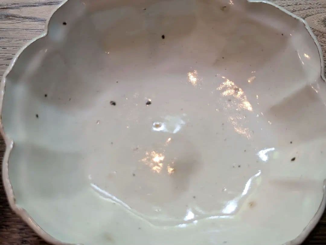 村田森作 粉引輪花鉢 6個セット