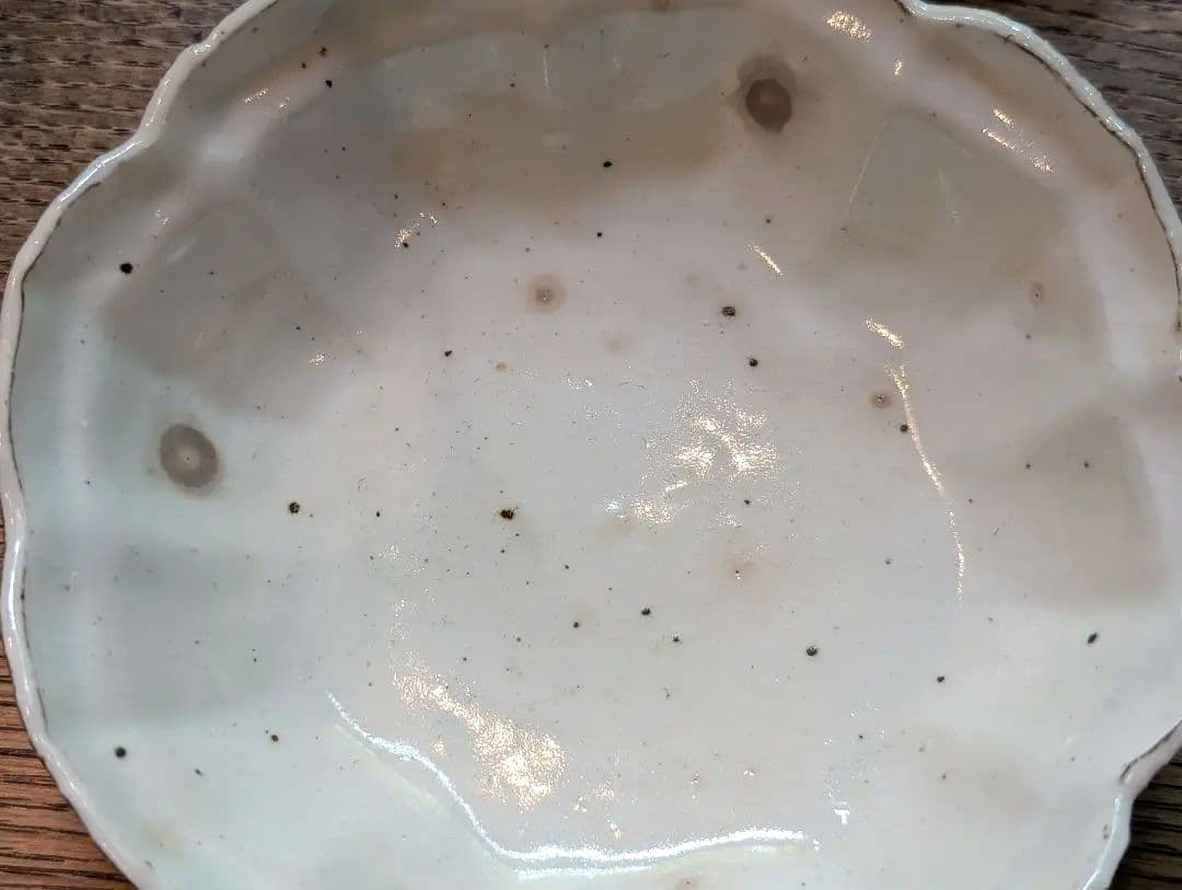 村田森作 粉引輪花鉢 6個セット