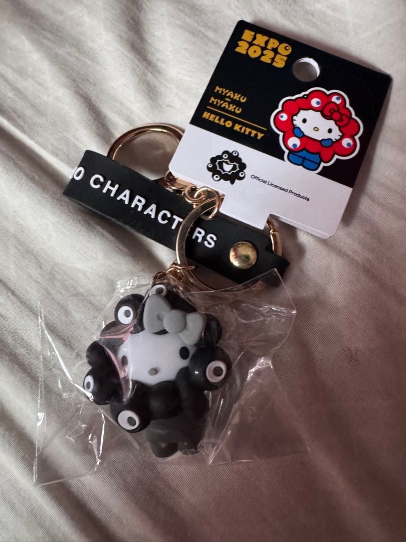 EXPO2025 ハローキティ 万博限定　モノクロ 大阪・関西万博 EXPO2025 黒ミャクミャク サンリオ コラボ モノクロ