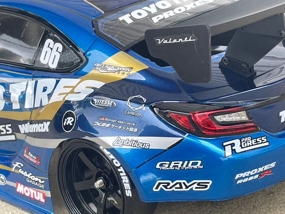 2024 SHIBATA GR86 D1GP TOYO仕様 塗装済未走行ボディ - メルカリ