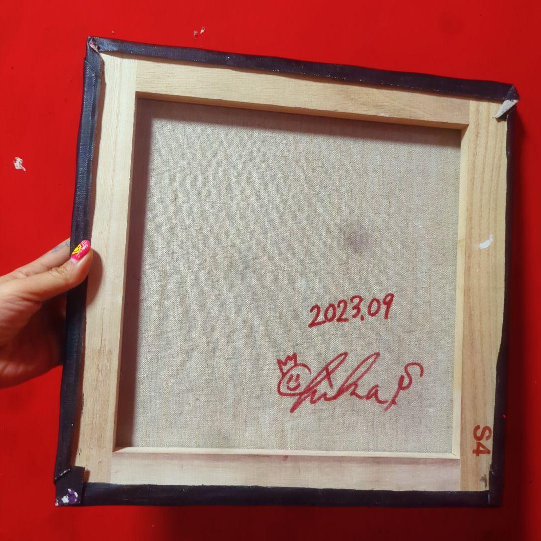 一点物アート】Choose to live or die【現代アート:イラスト