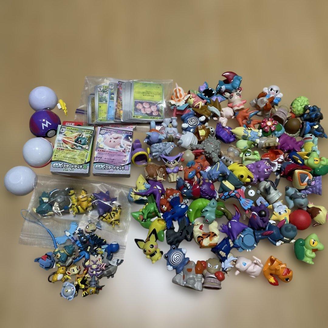 ポケモン指人形、フィギュアなど約100体セット - メルカリ