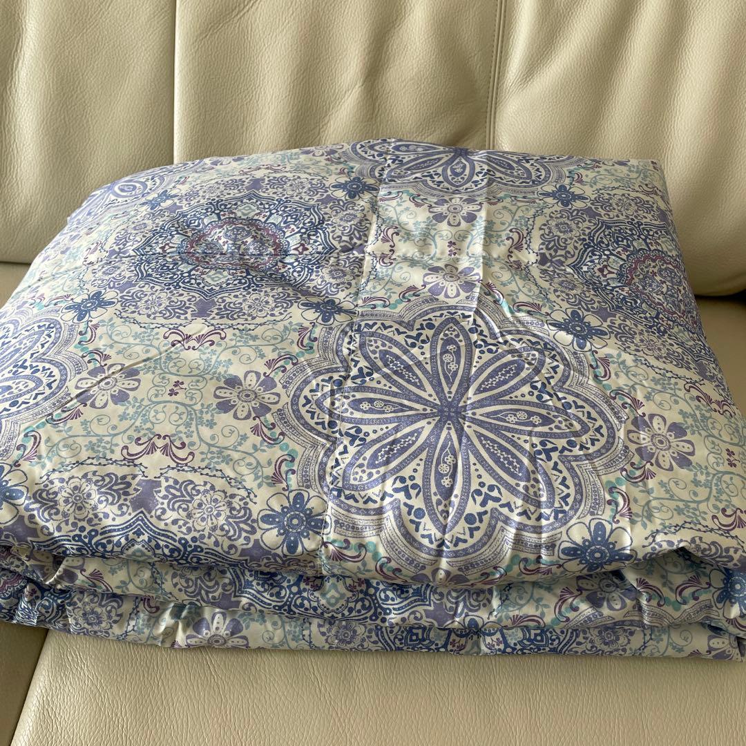 atfive 京都西川 洗える羽毛肌掛け布団 SL ダウン&フェザー - メルカリ