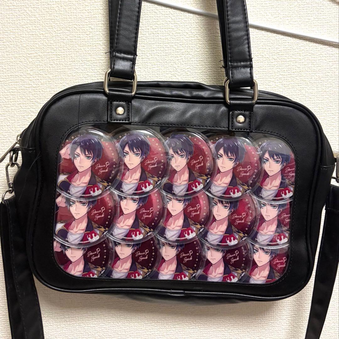 ツイステ 痛バ デュース スペード 一番くじ 缶バッジ 煮たか 痛バッグ