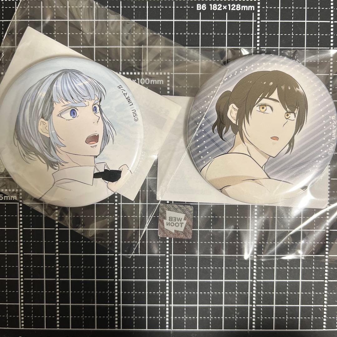 神之塔 まるくじ 缶バッジ クン 夜 - メルカリ