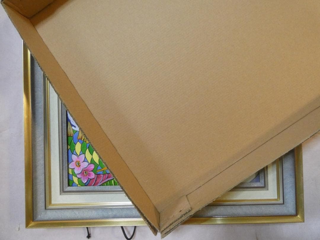 油絵 額付き ジミー大西 F6 【 龍 】手描き - メルカリ