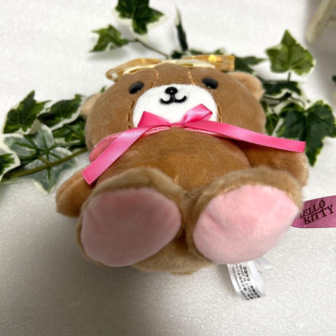 USJ限定 ハローキティ タイニーチャム ぬいぐるみ クマ サンリオ
