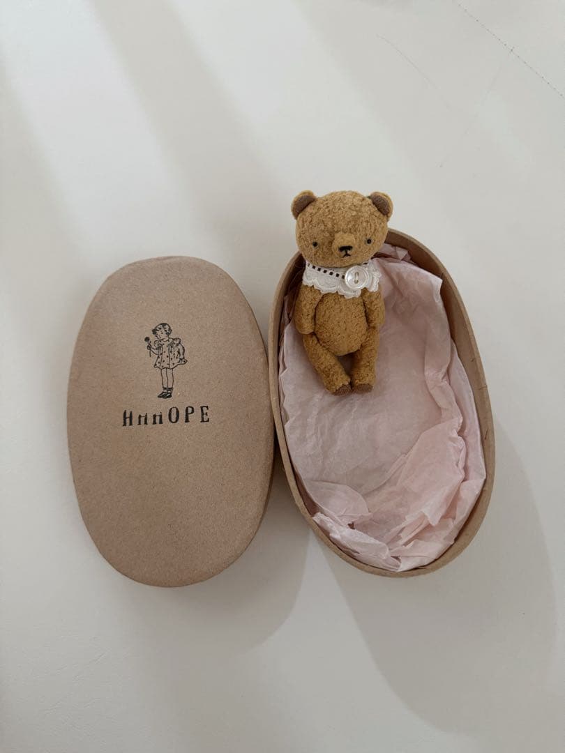 テディベア ミニチュア ハンドメイド 小さなぬいぐるみ 海外作家様 本日、夕方🆙出来そうです💓💓💓⁣ ⁣ 今回は、ほっぺちゃん多めです