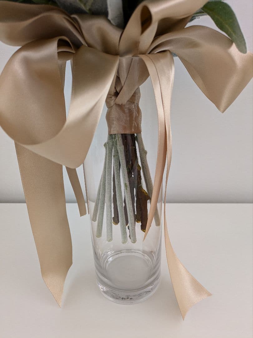 アーティフィシャルフラワーPRIMA プリマ　ブーケ　　《フラワーベース付き》