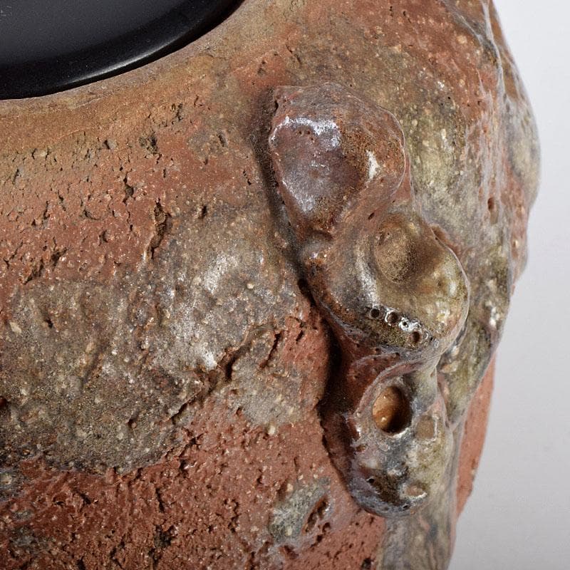 北大路魯山人作 信楽焼 水指 共箱 D R9032B - メルカリ