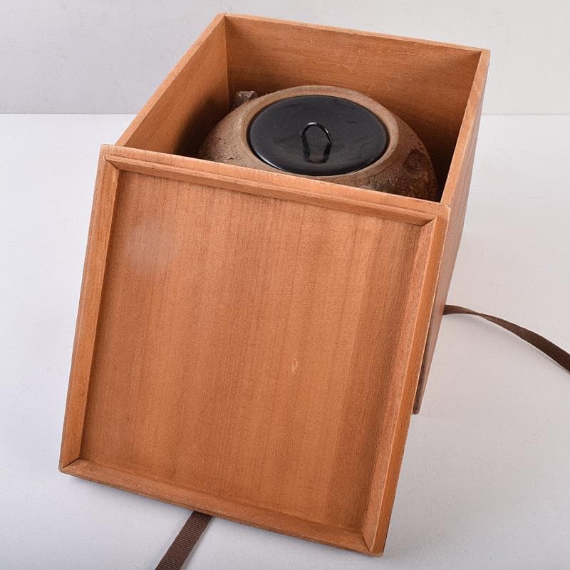 北大路魯山人作 信楽焼 水指 共箱 D R9032B - メルカリ