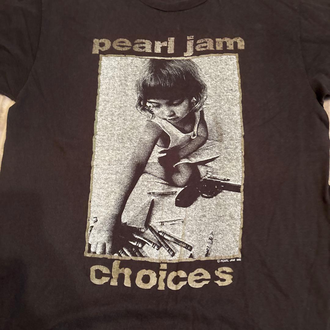 90s Pearl Jam “Choices” Tシャツ Hanes USA製