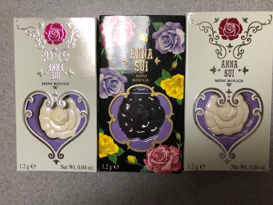 ANNA SUI アナスイ まとめ売り ミニルージュ チーク グロス ポーチ