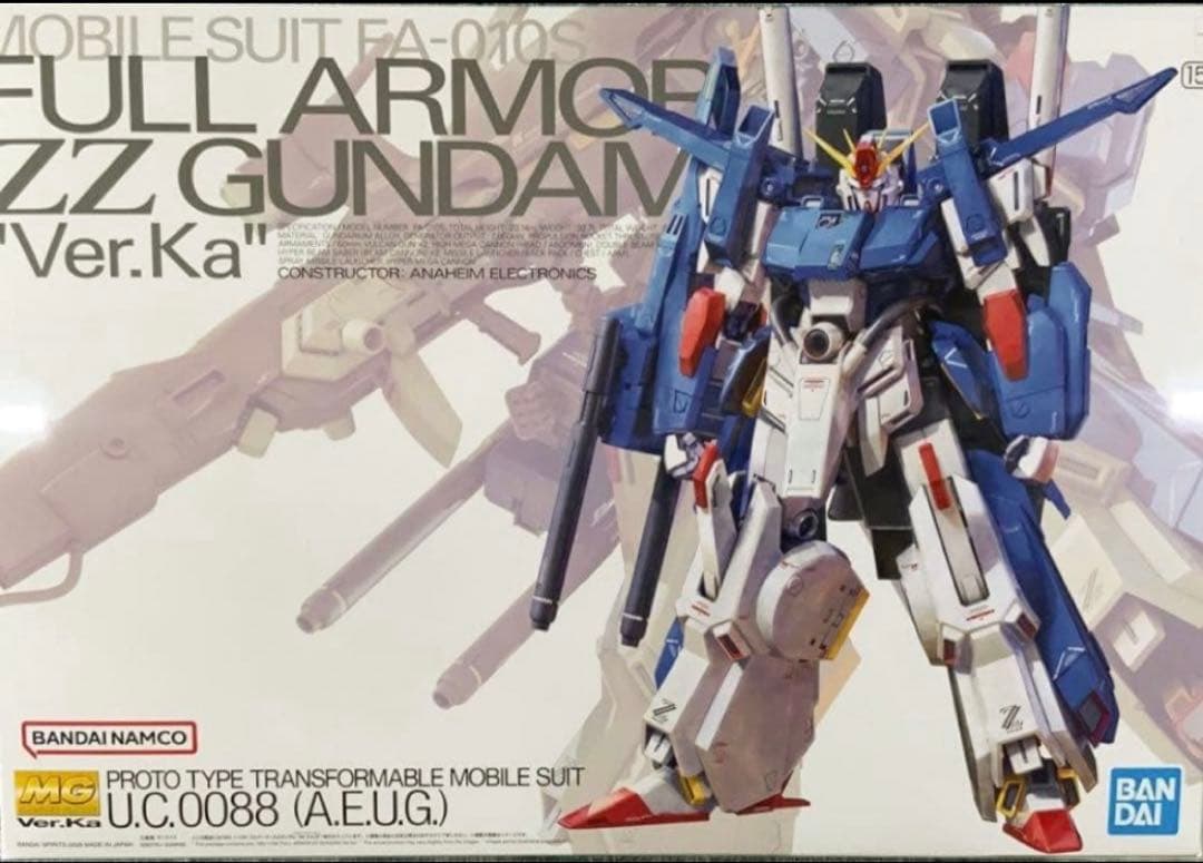 MG 1/100 フルアーマーZZガンダム Ver.Ka - メルカリ