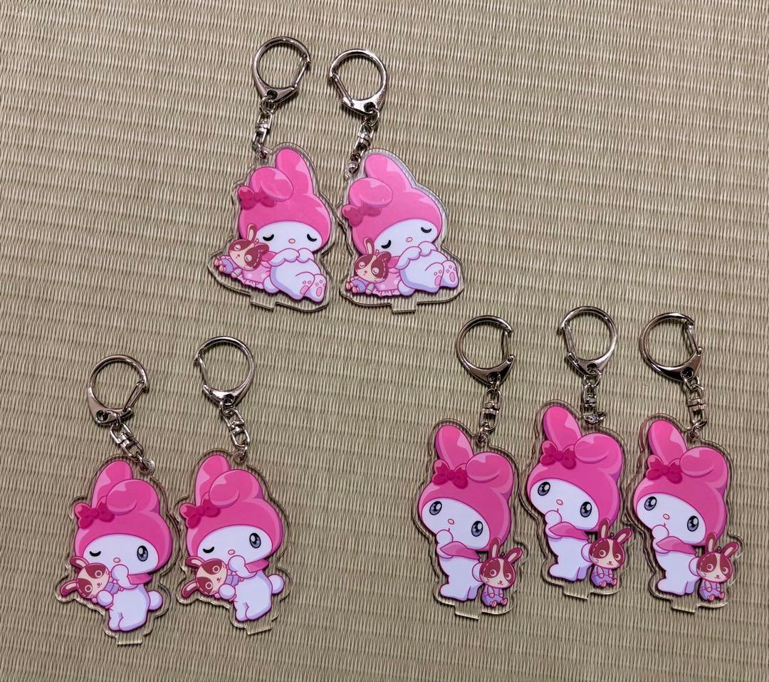 マイメロディ アクリルキーホルダー 7個セット - メルカリ