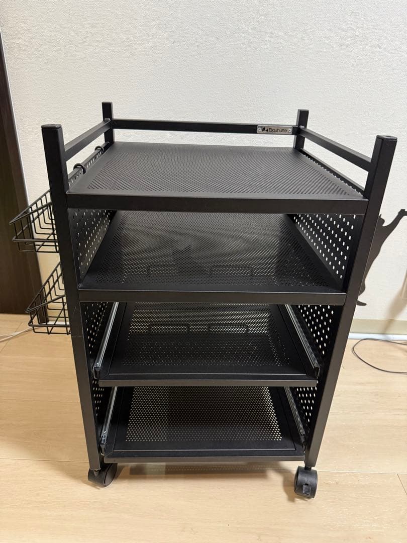 Bauhutte ゲーム機収納ラック BHS-380G-BK/ブラック ゲーム機収納ラック BHS-380G | Bauhütte®